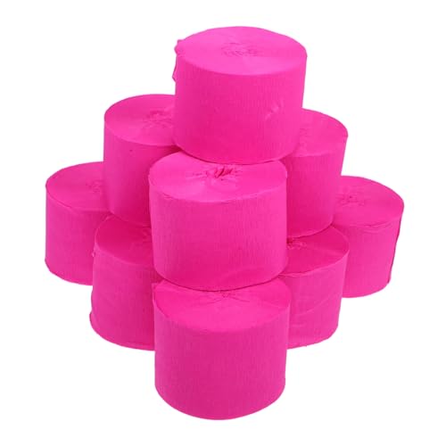 CATIEBYE 10 Stück Teiliges Krepppapier Deko Lebendige Party Streamers aus Sicherem Material Vielseitig für Geburtstagsfeier Hochzeit Festival Auffällige Wand und Raumdekoration CATIEBYE 10 Stück Teiliges Krepppapier Deko Lebendige Party Streamers aus Sicherem Material Vielseitig für Geburtstagsfeier Hochzeit Festival Auffällige Wand und Raumdekoration von CATIEBYE