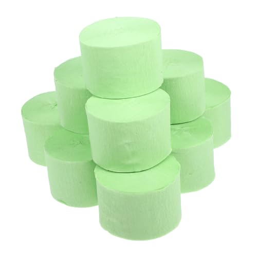 CATIEBYE 10 Stück Teiliges Krepppapier Deko Zarte Papiergirlanden in Schnelle Montage Vielseitig für Geburtstags und Hochzeitsfeiern Langlebige Partydekoration von CATIEBYE