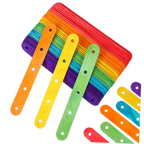CATIEBYE 100 Stück Bunte Eisstiele Birkenholz Stäbchen Lutscher Stiele für DIY Basteln Backen Dessert Dekoration Kinderfreundlich CATIEBYE 100 Stück Bunte Eisstiele Birkenholz Stäbchen Lutscher Stiele für DIY Basteln Backen Dessert Dekoration Kinderfreundlich von CATIEBYE