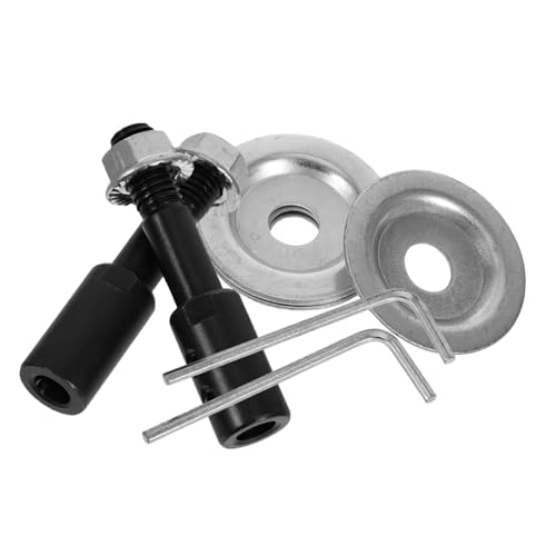 CATIEBYE 2 Sätze Schleifscheibenadapter Elektromotorwelle Polierscheiben Verlängerung Stahl und Polierwerkzeug für Heimwerker und Reparaturarbeiten CATIEBYE 2 Sätze Schleifscheibenadapter Elektromotorwelle Polierscheiben Verlängerung Stahl und Polierwerkzeug für Heimwerker und Reparaturarbeiten von CATIEBYE