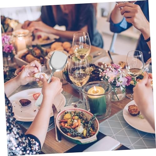 CATIEBYE 2 Stück Edelstahl Servierlöffel Schaufel Langlebig Robust für Buffet Küchenutensilien Kochen Gemüse Geeignet für Familie Party Restaurant Hotel CATIEBYE 2 Stück Edelstahl Servierlöffel Schaufel Langlebig Robust für Buffet Küchenutensilien Kochen Gemüse Geeignet für Familie Party Restaurant Hotel von CATIEBYE