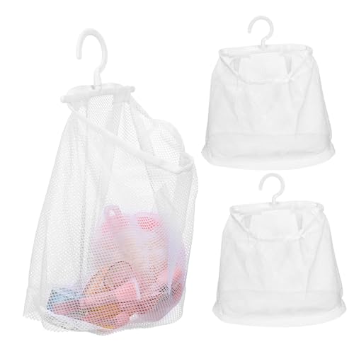 CATIEBYE 2 Stück Hängende Mesh Aufbewahrungstasche Teilig mit Haken Atmungsaktive Netzbeutel für Gemüse Obst Bad Utensilien Vielseitige Waschbare Netztasche zur Platzsparenden Aufbewahrung CATIEBYE 2 Stück Hängende Mesh Aufbewahrungstasche Teilig mit Haken Atmungsaktive Netzbeutel für Gemüse Obst Bad Utensilien Vielseitige Waschbare Netztasche zur Platzsparenden Aufbewahrung von CATIEBYE