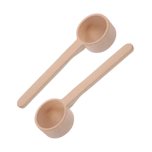 CATIEBYE 2 Stück Holz Löffel Lange Handhabung Vielseitig Einsetzbar für Küche Tee und Milchpulver Robuste und Praktische Holzküchenutensilien CATIEBYE 2 Stück Holz Löffel Lange Handhabung Vielseitig Einsetzbar für Küche Tee und Milchpulver Robuste und Praktische Holzküchenutensilien von CATIEBYE