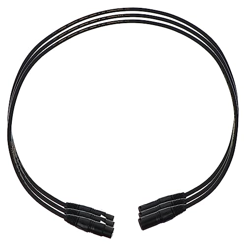 CATIEBYE 3 Stück Xlr Mikrofonkabel Pin Männlich Weiblich Professionelle Audioverbindung für Mikrofone Mixer und Lautsprecher Schwarz CATIEBYE 3 Stück Xlr Mikrofonkabel Pin Männlich Weiblich Professionelle Audioverbindung für Mikrofone Mixer und Lautsprecher Schwarz von CATIEBYE