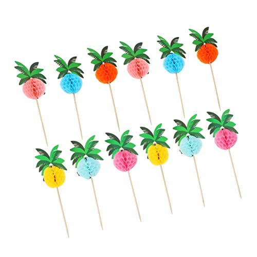 CATIEBYE 50 Stück Dekorative Kokosnussbaum Obstspieße Praktische Cocktailspieße für Partys und Snacks Fingerfood Sticks mit Einzigartigem Design CATIEBYE 50 Stück Dekorative Kokosnussbaum Obstspieße Praktische Cocktailspieße für Partys und Snacks Fingerfood Sticks mit Einzigartigem Design von CATIEBYE