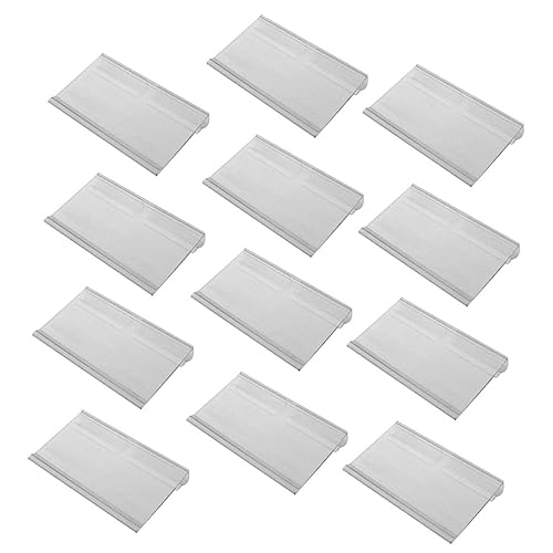 CATIEBYE 60Stücke Etikettenhalter Transparent mit Haken Stabiler Preisschildständer für Supermärkte Geschäfte Einfach zu Montieren für Preisauszeichnung CATIEBYE 60Stücke Etikettenhalter Transparent mit Haken Stabiler Preisschildständer für Supermärkte Geschäfte Einfach zu Montieren für Preisauszeichnung von CATIEBYE