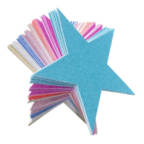 CATIEBYE 80 Stück Glitzernde Fünfzackige Sterndekoration Weihnachtsdekor Farbige Glitzernde Sternausschnitte Geburtstag Für Goldene Große Sterne Party Fest Lametta Sterngirlande CATIEBYE 80 Stück Glitzernde Fünfzackige Sterndekoration Weihnachtsdekor Farbige Glitzernde Sternausschnitte Geburtstag Für Goldene Große Sterne Party Fest Lametta Sterngirlande von CATIEBYE