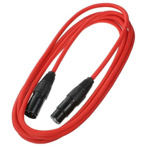 CATIEBYE Audio Verbindungskabel Mikrofonkabel mit Geflochtenem Schild für Zuverlässige Digitale Signalübertragung Stabiler Standardstecker Zufällige Farbe Hochwertiges Zufällige Farbe von CATIEBYE