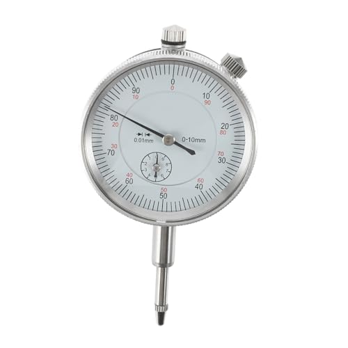 CATIEBYE Dial Gauge Präzisionsmessgerät Hochauflösendes Messinstrument Einfach zu Bedienen für Mechanische und Industrielle Anwendungen CATIEBYE Dial Gauge Präzisionsmessgerät Hochauflösendes Messinstrument Einfach zu Bedienen für Mechanische und Industrielle Anwendungen von CATIEBYE
