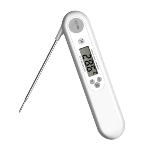 CATIEBYE Digitales Bbq Grill Fleischthermometer mit Wasserdichter Sonde Großer Beleuchteter LCD Bildschirm Hitzebeständig Vielseitig für Küche Braten Steak Fisch und Babyflaschen Geeignet CATIEBYE Digitales Bbq Grill Fleischthermometer mit Wasserdichter Sonde Großer Beleuchteter LCD Bildschirm Hitzebeständig Vielseitig für Küche Braten Steak Fisch und Babyflaschen Geeignet von CATIEBYE