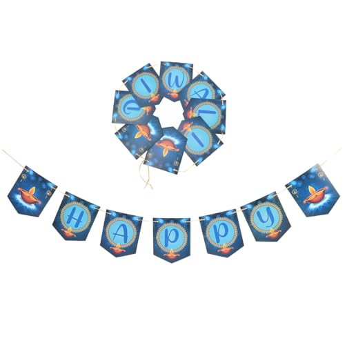 CATIEBYE Diwali Banner Papier Dekoration Wiederverwendbar Festlich Blau für Party Feier Zuhause Vielseitig Einfach Aufzuhängen für Festliche Atmosphäre von CATIEBYE