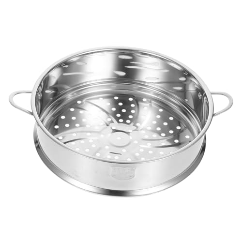 CATIEBYE Edelstahl Dampfgarer Einsatz Multifunktionaler Dampfkorb mit Ohr für Brot Reis Gemüse Haushalt und Restaurant Küchenzubehör Praktischer Food Steamer CATIEBYE Edelstahl Dampfgarer Einsatz Multifunktionaler Dampfkorb mit Ohr für Brot Reis Gemüse Haushalt und Restaurant Küchenzubehör Praktischer Food Steamer von CATIEBYE