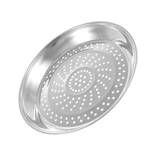 CATIEBYE Edelstahl Dampfgarer Praktischer Wiederverwendbarer Food Steamer für Zuhause Passend für Kochtopf Langlebig Leicht zu Reinigen zum Dämpfen von Gemüse Fisch und Gedämpften von CATIEBYE