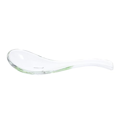 CATIEBYE Exquisiter Küchenlöffel, Tragbarer Kleiner Servierlöffel, Utensil Zum Servieren Von Suppen, Joghurt Und Heißer Schokolade, Ergonomischer Kleiner Löffel Aus von CATIEBYE