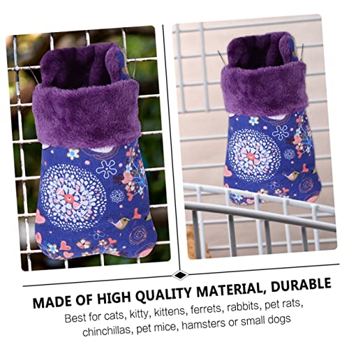 CATIEBYE Kleintier Schlafsack Hängematte mit Niedlichem Hirschmuster Baumwollbett für Hamster Frettchen Meerschweinchen und Kleine Haustiere Warmes Gemütliches Schlafnest für Käfigzubehör CATIEBYE Kleintier Schlafsack Hängematte mit Niedlichem Hirschmuster Baumwollbett für Hamster Frettchen Meerschweinchen und Kleine Haustiere Warmes Gemütliches Schlafnest für Käfigzubehör von CATIEBYE