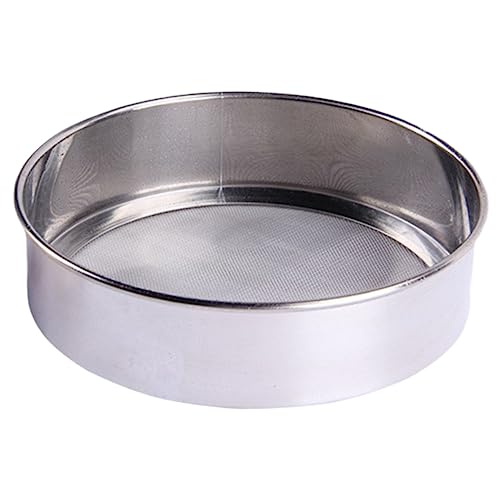 CATIEBYE Mehlsieb Mesh Handheld Küchensieb Feinmaschiger Sifter für Puderzucker und Mehl Langlebig Backen ohne Buckle Zufälliges Muster CATIEBYE Mehlsieb Mesh Handheld Küchensieb Feinmaschiger Sifter für Puderzucker und Mehl Langlebig Backen ohne Buckle Zufälliges Muster von CATIEBYE