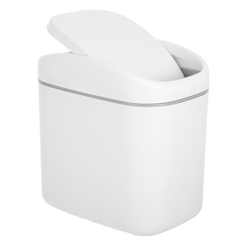 CATIEBYE Mini Tisch Mülleimer mit Schüttel Deckel Kompakter Schreibtisch Papierkorb für Büro und Zuhause Praktischer Kleiner Desktop Abfalleimer mit Deckel Stilvoller und Sauberer CATIEBYE Mini Tisch Mülleimer mit Schüttel Deckel Kompakter Schreibtisch Papierkorb für Büro und Zuhause Praktischer Kleiner Desktop Abfalleimer mit Deckel Stilvoller und Sauberer von CATIEBYE