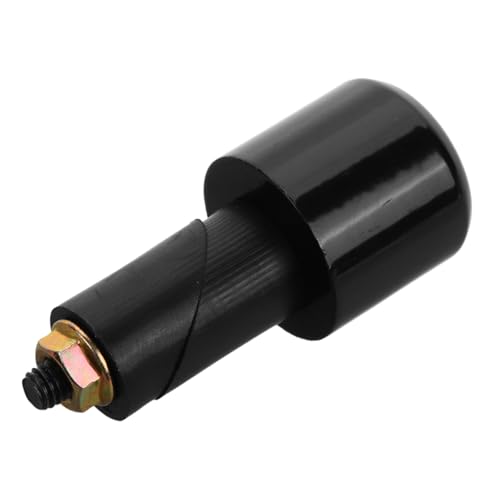 CATIEBYE Motorcycle Handlebar End Plug Schwarz Lenkerendkappen Robuster Endstopfen für Motorräder Verbesserte Kontrolle und Schutz Kompatibel mit Meisten Marken von CATIEBYE