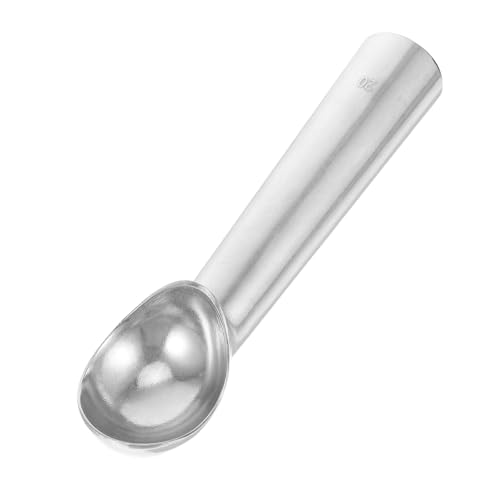 CATIEBYE Runder Eisportionierer: Antihaftbeschichteter, einteiliger Aluminium-Löffel, robustes Design, leicht zu reinigen, für Gelato, Keksteig, Sorbet, Mandel von CATIEBYE