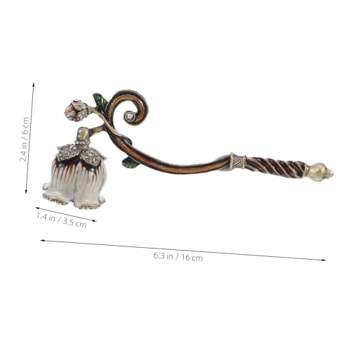 CATIEBYE Vintage Kerzenlöscher aus Metall Europäischer Stil Langlebiges Dochtlöschgerät für Zuhause Hotels Hochzeiten Stilvolles Aromatherapie kerzen accessoire Robust und Vielseitig von CATIEBYE