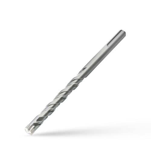 CATITO 7/16 x 16 cm SDS Plus Drehhammerbohrer, professioneller Steinbohrer für Ziegel, Zementwände und Beton von CATITO