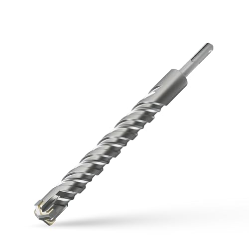 CATITO SDS Plus Bohrhammer, 2,5 x 26 cm, professioneller Steinbohrer für Ziegel, Zementwände und Beton von CATITO