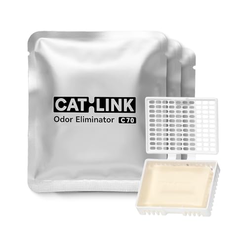 CATLINK C70 Geruchsentferner für Katzenklos – Kompatibel mit Allen selbstreinigenden Katzen-Toiletten, inklusive Halterung. Starke Geruchsbeseitigung und langanhaltende Frische. CATLINK C70 Geruchsentferner für Katzenklos – Kompatibel mit Allen selbstreinigenden Katzen-Toiletten, inklusive Halterung. Starke Geruchsbeseitigung und langanhaltende Frische. von CATLINK