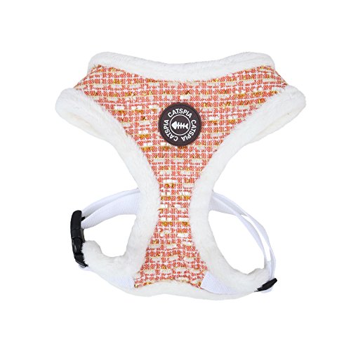 CATSPIA CAOD-AC9220-OR-L PURRY Harness Katzengeschirr, L, orange von CATSPIA