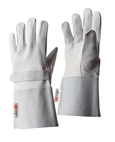 CATU CG-981-11 Lederhandschuhe für Niederspannungs-Isolierhandschuhe, Größe 11, 325 mm Länge von CATU