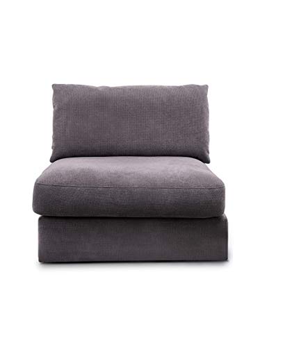 CAVADORE Sofa-Modul "Fiona" Sitzelement mit Rücken / XXL- Sessel mit Rückenlehne / 94 x 90 x 112 / Webstoff grau CAVADORE Sofa-Modul "Fiona" Sitzelement mit Rücken / XXL- Sessel mit Rückenlehne / 94 x 90 x 112 / Webstoff grau von CAVADORE