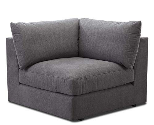 CAVADORE Sofa-Modul "Fiona" Spitzecke / Ecke für Wohnlandschaft oder XXL-Sessel / 107 x 90 x 107 / Webstoff grau CAVADORE Sofa-Modul "Fiona" Spitzecke / Ecke für Wohnlandschaft oder XXL-Sessel / 107 x 90 x 107 / Webstoff grau von CAVADORE