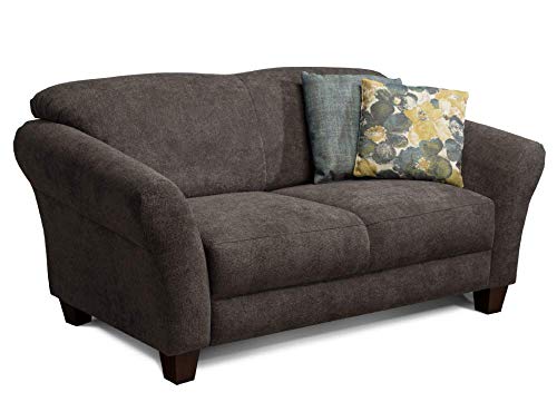 CAVADORE 2-Sitzer Gootlaand / Großes Sofa im Landhausstil / Mit Federkern / 163 x 89 x 84 / Dunkelgrau CAVADORE 2-Sitzer Gootlaand / Großes Sofa im Landhausstil / Mit Federkern / 163 x 89 x 84 / Dunkelgrau von CAVADORE