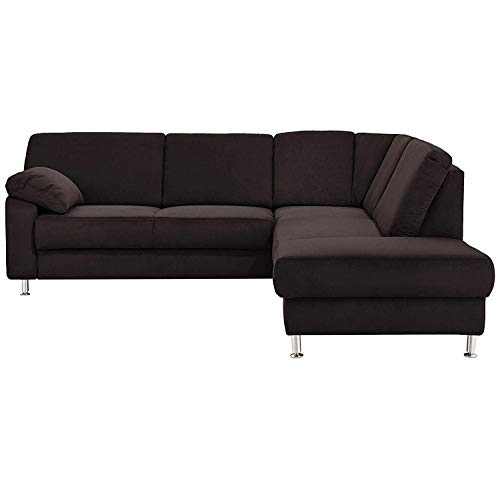Cavadore Ecksofa Belfast mit Ottomane rechts / Polsterecke mit Federkern / 243 x 88 x 218 / Mikrofaser Schwarz Cavadore Ecksofa Belfast mit Ottomane rechts / Polsterecke mit Federkern / 243 x 88 x 218 / Mikrofaser Schwarz von CAVADORE