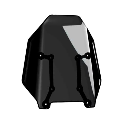 CAWEUER Kompatibel mit CFMOTO 450MT MT450 Windschutzscheibe Frontscheibe Windschutzscheibe 450 MT Windschutzscheibe erhöht Kompatibel mit Cf Moto 450MT Zubehör(Black) von CAWEUER