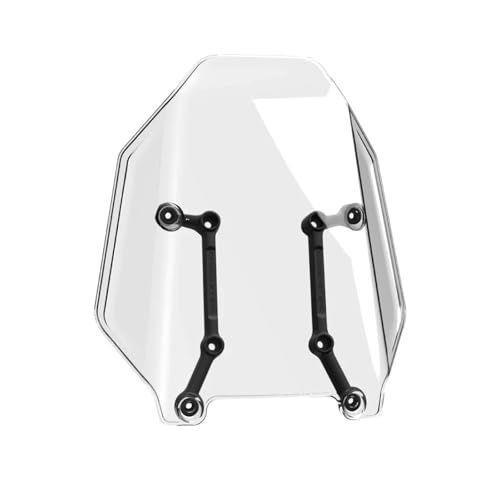 CAWEUER Kompatibel mit CFMOTO 450MT MT450 Windschutzscheibe Frontscheibe Windschutzscheibe 450 MT Windschutzscheibe erhöht Kompatibel mit Cf Moto 450MT Zubehör(Clear) von CAWEUER
