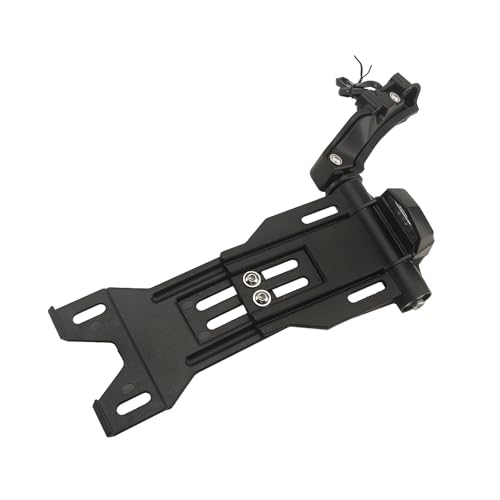 CAWEUER Seitlicher Kennzeichenhalter for Motorräder, kompatibel mit Indian Scout Twenty Sixty Sport Chief Bobber Dark Horse, verstellbares Kennzeichen von CAWEUER