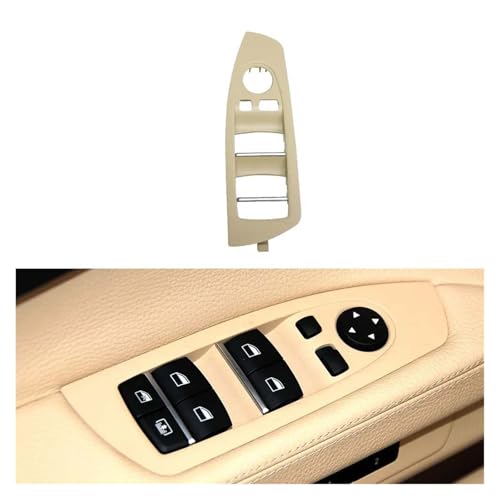 CAWEUER Verbesserte Abdeckung des Fensterheberschalters for die Vordertür im Autoinnenraum, kompatibel mit BMW 7er F01 F02 730 735 740 745 750 760(MULTI) von CAWEUER