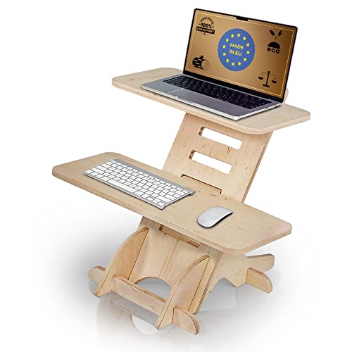 Stehschreibtisch Aufsatz | Stehpult Holz| Standing Desk | Ständer | Schreibtischaufsatz Holz | Stehpulte | Standsome Stehschreibtisch | Steh Schreibtisch | Made in EU Stehschreibtisch Aufsatz | Stehpult Holz| Standing Desk | Ständer | Schreibtischaufsatz Holz | Stehpulte | Standsome Stehschreibtisch | Steh Schreibtisch | Made in EU von CAWI