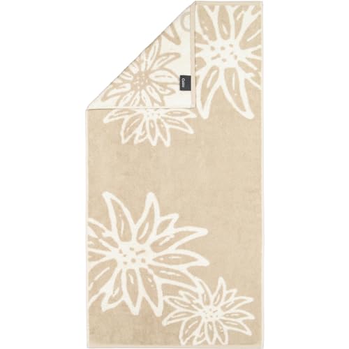 CAWÖ Home Handtücher Alpenchic Edition Edelweiss 6230 Natur - 33 Handtuch 50x100 cm von Cawö