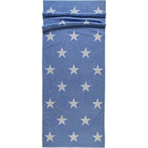 Cawö Home Handtücher Big Stars 524 hellblau - 16 Saunatuch 70x180 cm von Cawö