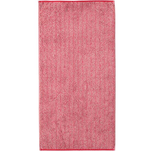 Cawö Home Handtücher Cottage Allover 387 Bordeaux - 27 Handtuch 50x100 cm von Cawö