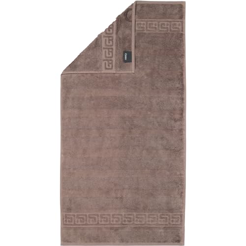 CAWÖ Home Handtücher Noblesse Uni 1001 walnuss - 348 Handtuch 50x100 cm von CAWÖ Home