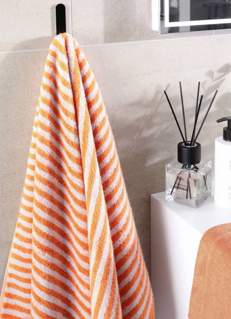 Frottier-Serie in saugstarker Baumwollqualität von Cawö, Größe 204 (1 Duschtuch, 70/140 cm), Mandarine von CAWÖ