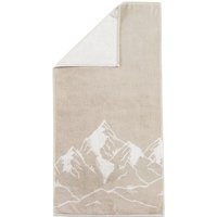 Frottier-Serie mit eingewebtem Bergpanorama von CAWÖ