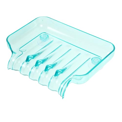 CAXUSD Seifenbox Mit Saugnapf Wasserfall Design Für Küche Und Badezimmer Seifenschale Aus Kunststoff Mit Schwammhalter Für Standardseife CAXUSD Seifenbox Mit Saugnapf Wasserfall Design Für Küche Und Badezimmer Seifenschale Aus Kunststoff Mit Schwammhalter Für Standardseife von CAXUSD