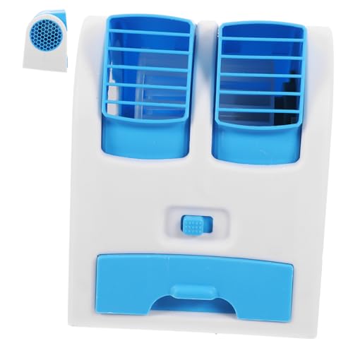 CAXUSD 1 Stück Mini Tragbarer USB Tischventilator mit Wasserkühlung Lüfter für Zuhause und Effiziente Klimatisierung Leiser Betrieb Energieeffizient und Anpassbare Luftauslässe von CAXUSD