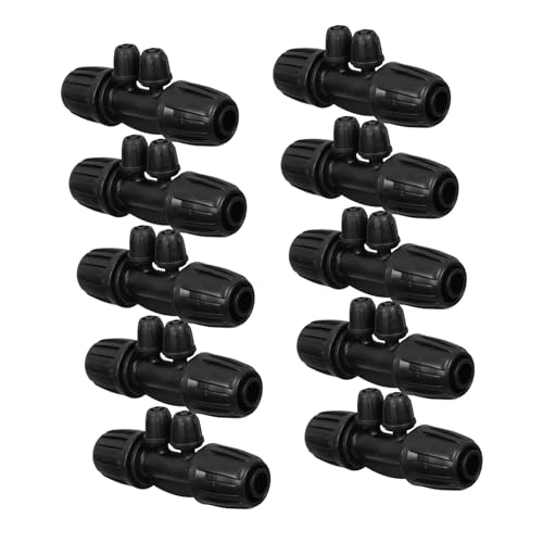 CAXUSD 10 Stück Tropfbewässerungsanschluss Anschlüsse Für Bewässerungsschläuche Schläuche Tropfbewässerungsanpassung Tropfanschlüsse Mit Widerhaken Stachelbärte Sperren Schwarz CAXUSD 10 Stück Tropfbewässerungsanschluss Anschlüsse Für Bewässerungsschläuche Schläuche Tropfbewässerungsanpassung Tropfanschlüsse Mit Widerhaken Stachelbärte Sperren Schwarz von CAXUSD