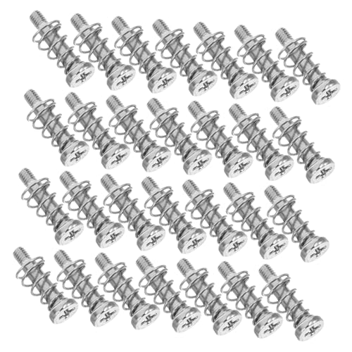 CAXUSD 100 Stück Pc Fan Schrauben mit Feder Flachrundkopf Gewindedesign für Schnelle Montage Stabile Verbindung und Vielseitige Anwendung bei Computergehäuse-kühlung und CAXUSD 100 Stück Pc Fan Schrauben mit Feder Flachrundkopf Gewindedesign für Schnelle Montage Stabile Verbindung und Vielseitige Anwendung bei Computergehäuse-kühlung und von CAXUSD