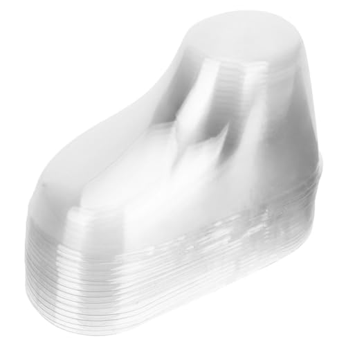 CAXUSD 120 Stück Teiliges Transparentes Babyfüße Modell aus Flexiblem Langlebiger Babyschuhe Display Halter für Shop und Zuhause Praktischer Schuhstützständer zur Aufbewahrung und von CAXUSD