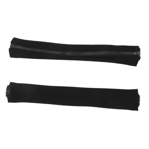 CAXUSD 2 Paare Bürostuhl mit Handschuhen Armlehnenbezüge für Stühle ARM -Rest -Abdeckungsschutz Universelle Armlehnenabdeckung Computerstuhlarmarmhülle Abdeckung Polyester Schwarz von CAXUSD